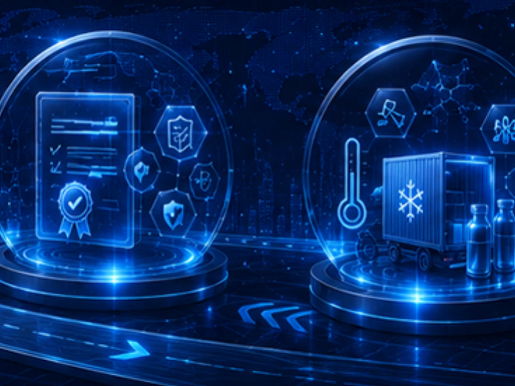 Healthcare professional using a digital health system