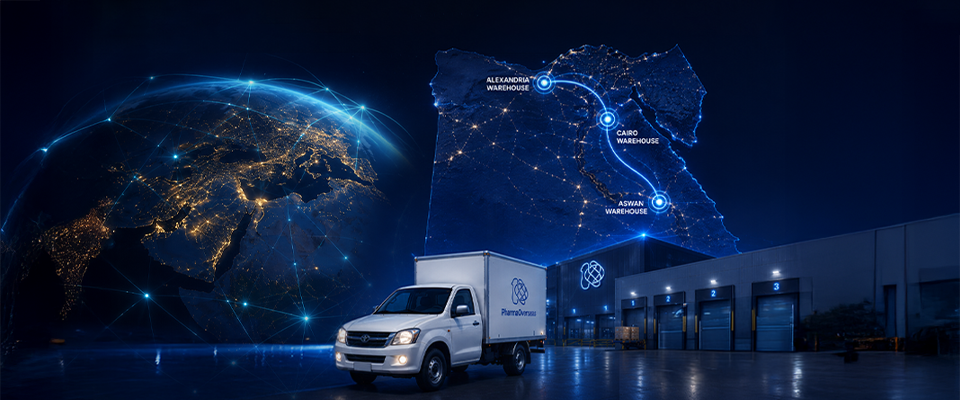 PharmaOverseas warehouses supporting the healthcare system across Egypt